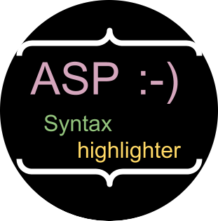 Answer Set Programming syntax highlighter